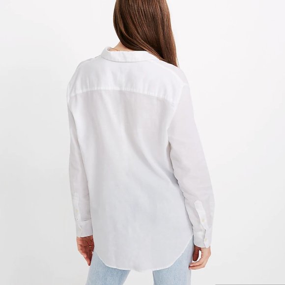 Madewell Oversized Ex-Boyfriend Shirt - Size Small - NWOT - Picture 4 of 4